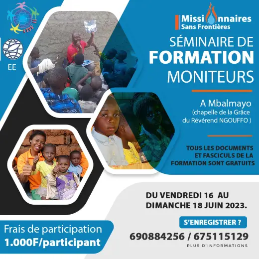 Affiche — Séminaire de formation des moniteurs