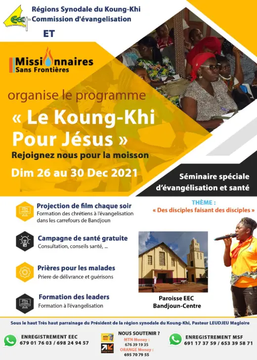 Affiche — Le Koung-Khi pour Jésus
