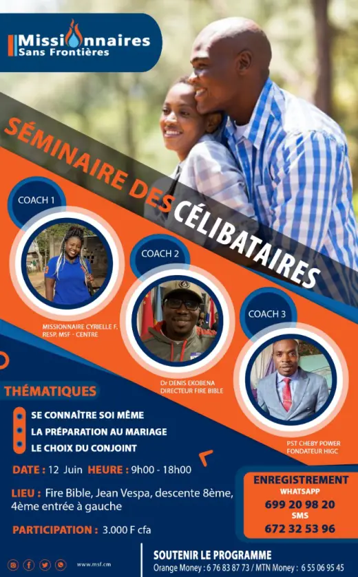 Cartel — Séminaire des célibataires